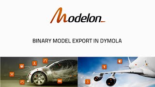 Leveraging Binary Model Export  Dymola [upl. by Annibo134]