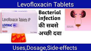 Levomac 500mg TabletsLevofloxacin Tablet usesDosageSideeffects in HindiPharma with Vikram [upl. by Stiruc]