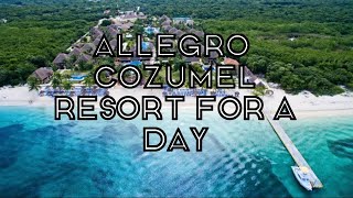 Allegro resort for the day in Cozumel [upl. by Eirrej]