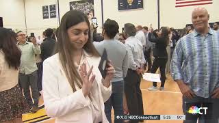 Quinnipiac medical students staff celebrate annual Match Day [upl. by Luba]