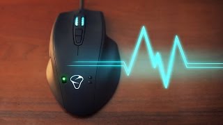 Heart Rate Monitor in a Mouse  Mionix Naos QG [upl. by Anaehs]