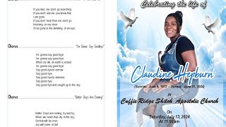 GRAVESIDE FOR THE LIFE OF CLAUDINE HEPBURN [upl. by Desmond]