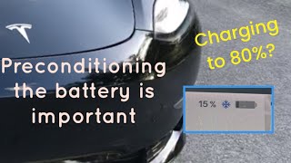 Preconditioning the battery Why does it matter And a few thoughts on charging to 80 [upl. by Warfield928]