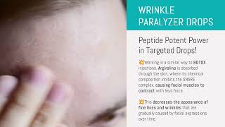 Wrinkle Paralyzer Drops [upl. by Mindi]