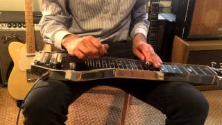 Clinesmith Cast Aluminum Lap Steel Crazy [upl. by Graehl]