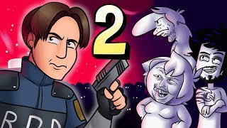 Oney Plays Resident Evil 2  Ep 2  Three is a Pattern [upl. by Ahserb594]