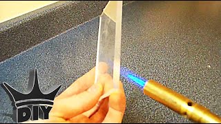 HOW TO Flame polishing acrylic [upl. by Jovia]