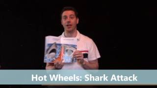 Hot Wheels Shark Attack  Shark Book Recommendation by New Jersey Magician Steve Woyce [upl. by Arec]