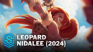 Leopard Nidalee Skin Spotlight  League of Legends [upl. by Aleihs]