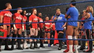 SmackDown SixMan SmackDown vs Raw Tag Team Match [upl. by Kern]