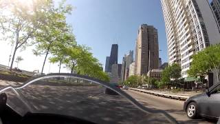 Motorcycle Commute to Work in Chicago [upl. by Kissiah]