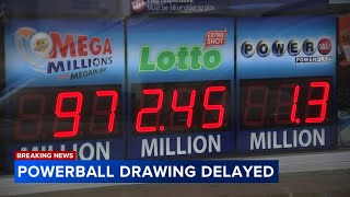 Recordtying 13 billion Powerball jackpot drawing delayed [upl. by Rupert]