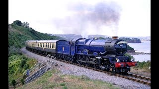 ANGRY DRIVER ON THE DARTMOUTH STEAM RAILWAY AT TRESPASSING PHOTOGRAPHERS  15th July 2018 [upl. by Glavin]