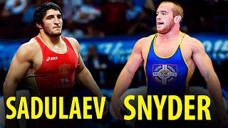 The Worlds Greatest Wrestling Rivalry Sadulaev vs Snyder [upl. by Evangelin]