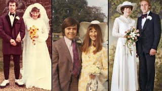 Iconic 1970s Wedding Photos A Trip Down Memory Lane [upl. by Iveson]