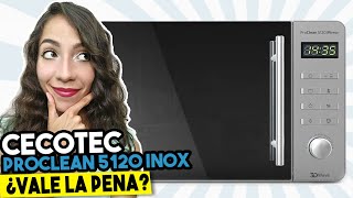 DESCUBRE el Microondas Cecotec ProClean 5120 Inox ▶Análisis Ventajas y Desventajas◀ [upl. by Shannan851]