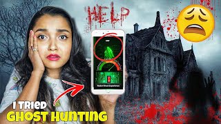 I tried GHOST HUNTING in Most HAUNTED Places  Ghost Detector দিয়ে ভুত খোজার HORROR CHALLENGE India [upl. by Ycnahc]