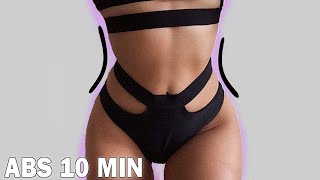 12 cm in 6 days FLAT STOMACH in just 10 minutes no belly fat ABS AB [upl. by Storer744]