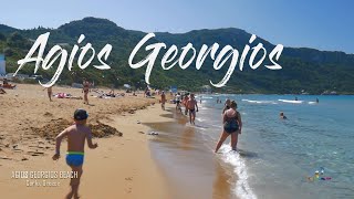 Agios Georgios beach Corfu Greece [upl. by Bodnar]