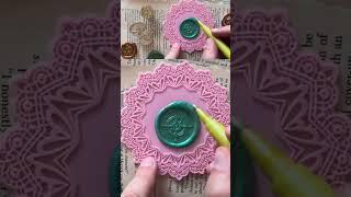 Wax seal stamp mesmerizing vintage [upl. by Noirred]