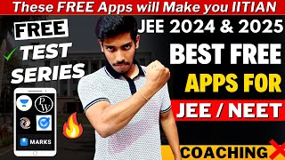 Top 5 Apps for JEE Mains amp Advanced 2024 Free Test Series PYQ JEENEET Preparation🔥 jee2024 iit [upl. by Dafna282]