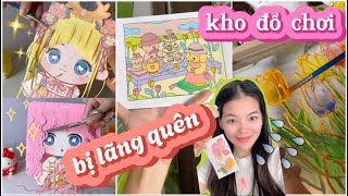 KHO ĐỒ CHƠI BỊ LÃNG QUÊN😱sách ma thuật🔮taba squishy🛼sách tô màu💖 [upl. by Wira]