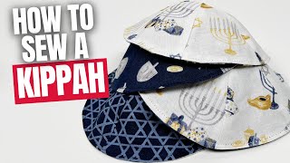 🧵 How to Sew a Kippah Tutorial by Tara Reed [upl. by Ron]