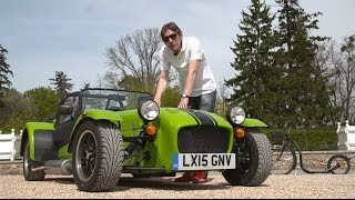 Essai Caterham seven 275R  drogue dure [upl. by Lowenstein484]