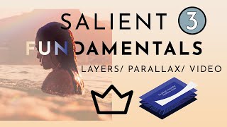 Salient Wordpress Theme  Beginner Tutorial Series Layers and Background [upl. by Higley]