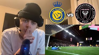 This Is Embarrassing🤣 Al Nassr Vs Inter Miami REACTION [upl. by Nade160]