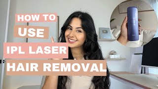 IPL Laser Hair Removal At Home Overview [upl. by Tennos]