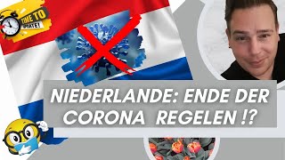 Niederlande Corona Maßnahmen beendet Update [upl. by True]