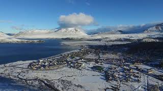 Caviahue visto desde el aire 2018 [upl. by Aubert]