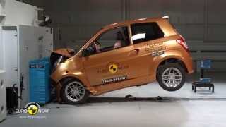 Euro NCAP Crash Test of Ligier IXO JS 2014 [upl. by Conover]