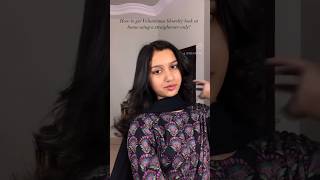 How to curl hair using straightener howtocurlhair shorts short youtubeshorts hairtutorial [upl. by Noraj]