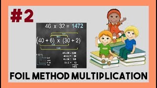 Amazing Math Tricks Two Digit Multiplication FOIL Method [upl. by Algar749]