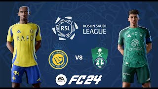 FC 24  Al Nassr vs Al Ahli  Saudi Pro League  PC Gameplay 1080P [upl. by Aidualk924]