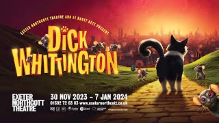 Dick Whittington  Rehearsal Trailer  Exeter Northcott Theatre x Le Navet Bete [upl. by Leverett]