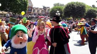 Disney Sing Along Songs  Disneyland Fun Part 3 of 3 [upl. by Gentilis]