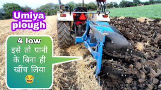 पहली बार चला कर देखा  हार्ड मिट्टी 😥 Umiya plough  855 performance with umiya 2 MB plough [upl. by Memberg186]