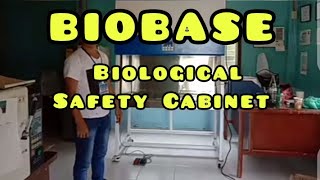 How to operate the BIOBASE Biological Safety Cabinet [upl. by Enaujed]