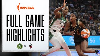 SEATTLE STORM vs LAS VEGAS ACES  FULL GAME HIGHLIGHTS  May 8 2022 [upl. by Falito189]