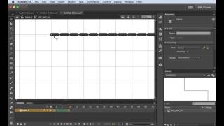 How to animate Dashed line in Animate CC [upl. by Marcellus]