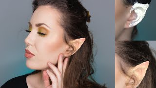 DIY ELF EARS 2 REALISTIC WAYS [upl. by Sarilda]