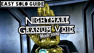 Best Builds for Nightmare Granum Void  Warframe Granum Void Guide [upl. by Eillen]