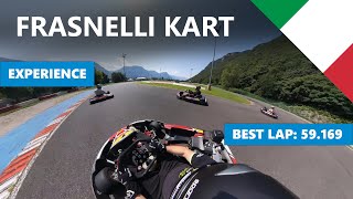 Frasnelli Kart  Experience Best Lap 59169 [upl. by Alyahsat]