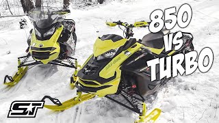 Which Ski Doo is Best for You  Renegade 850 ETEC vs 900 ACE Turbo R [upl. by Emmons]