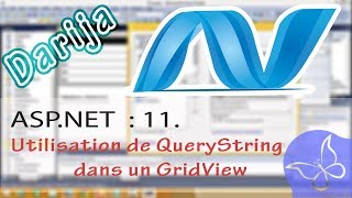 ASPNET  11 Utilisation de QueryString dans un GridView question dexamen [upl. by Yattirb]