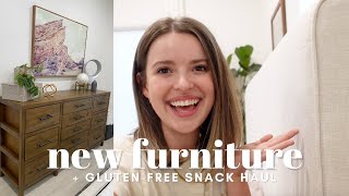 VLOG Getting New Bedroom Furniture Feeling Down Taking a Break  GlutenFree Snack Haul [upl. by Des824]