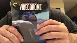 Videodrome Criterion BluRay Unboxing [upl. by Ahsieit]